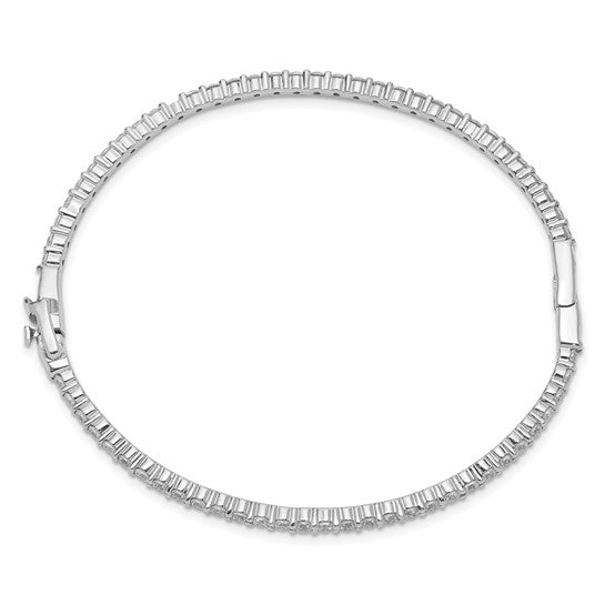 Diamonds All Around Eternity 2.5ct Diamond Bangle Bracelet