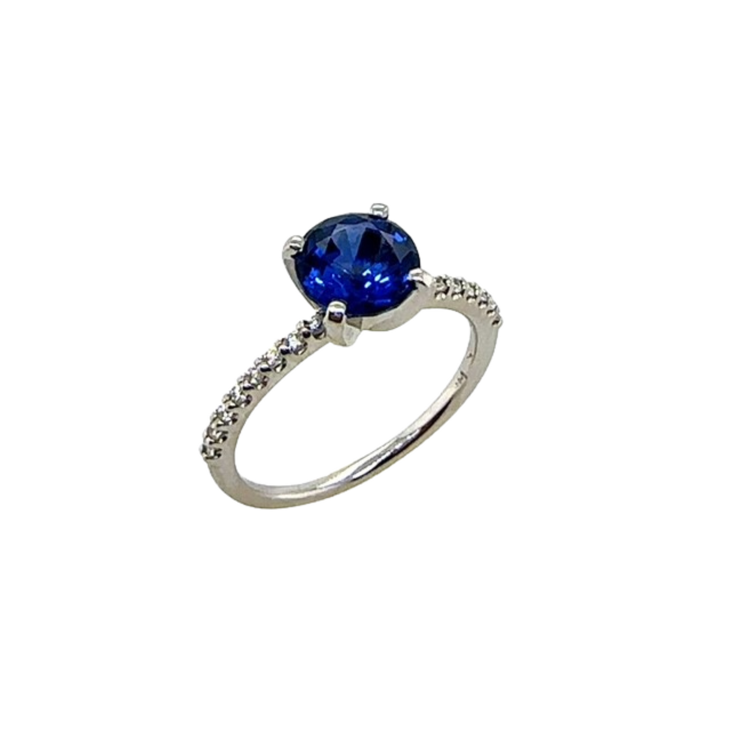 True To Me Sapphire & Diamond Ring